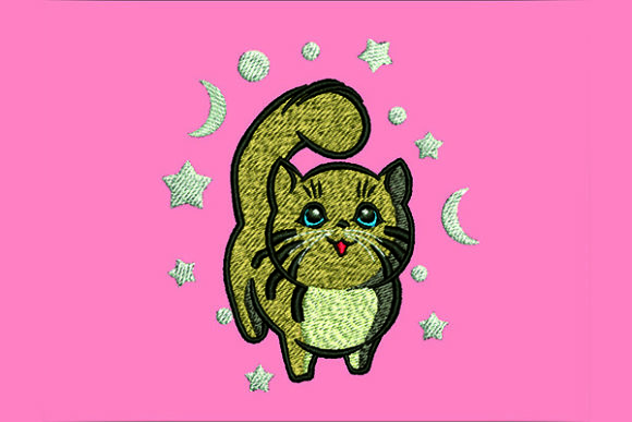 Baby Cat Cute Face: A Holiday Embroidery Review