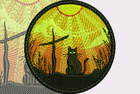 Cat Patch: A Designer’s Review for Holiday Embroidery