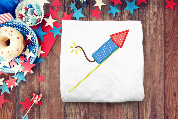 Firework Bottle Rocket Applique: A Designer’s Review