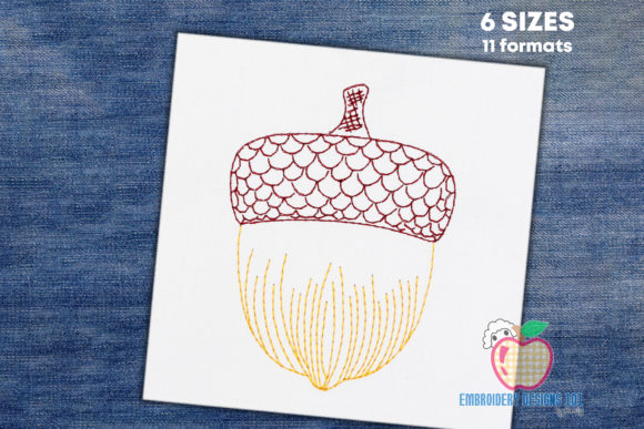 Fresh Acorn Fruit Line Art: A Designer’s Review