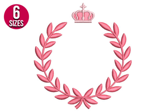 Reviewing the Laurel Wreath with Crown Design