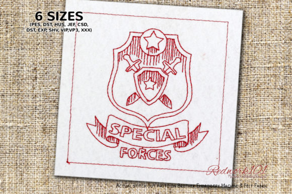 Reviewing the Special Forces Lineart Design for Gifts